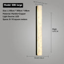 Axyaa Marble Wall Lamp: Designer Natural Copper LED Lighting for Various Rooms