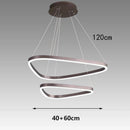 Axyaa LED Chandelier Pendant Lamp for Dining Room | Modern Hanging Ceiling Light