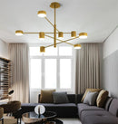 Axyaa Modern Adjustable LED Ceiling Chandelier Pendant Light