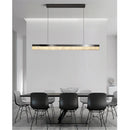 Axyaa Minimalist Copper Chandelier for Dining Table and Bar Counter