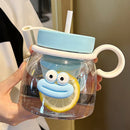 Axyaa Kawaii Tea Infuser Bottle 1000ml - Cute Sports Drink Bottle
