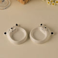Axyaa Dog Small Plate Set of 4