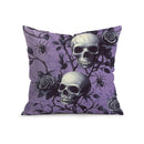 Axyaa Halloween Skull & Ghost Pillow Covers for Sofa Bedroom Car