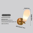Axyaa Glass Teardrop Chandelier Modern Artistic Designer Pendant Light