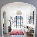 Axyaa French Retro Cream Chandelier for Living Room, Bedroom, Hotel or Restaurant Lighting