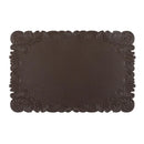 Axyaa Faux Leather Placemats Set for Home Kitchen Cafe Bar Indoor Outdoor