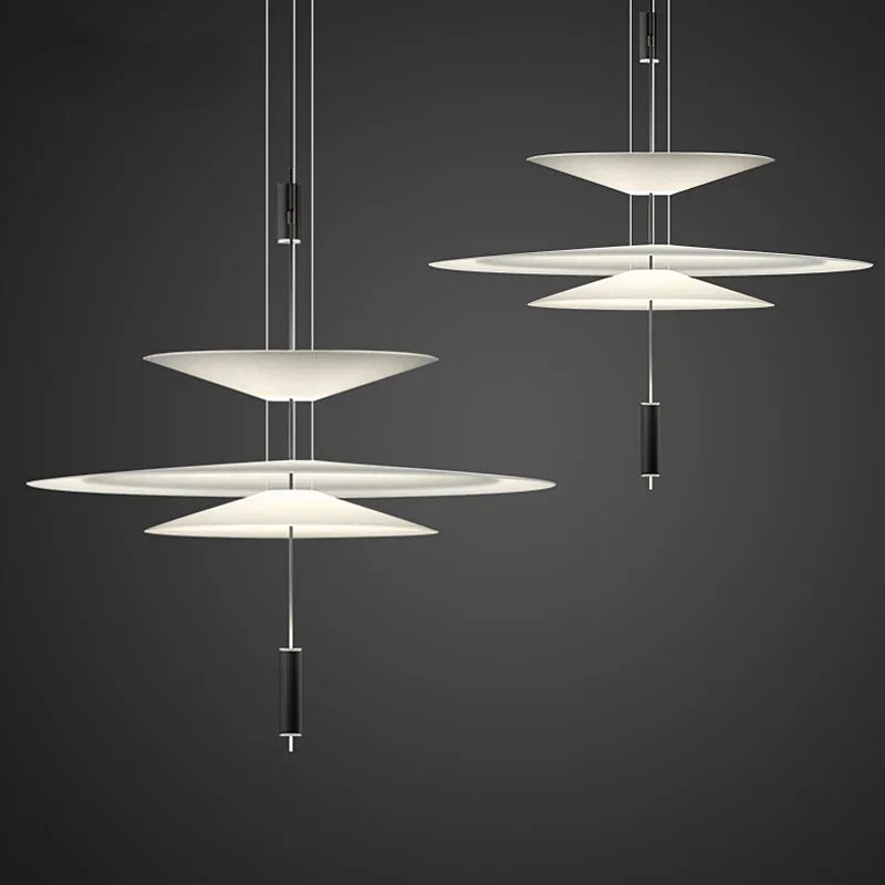 Axyaa Saucer LED Pendant Lamp | Designer UFO Hanging Light for Home Decor