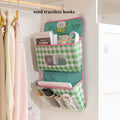 Axyaa Nordic Lattice Bedroom Wall Storage Hanging Bag Organizer