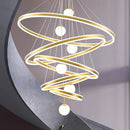 Axyaa Modern Pendant Lights LED Chandelier for Stylish Dining Room Lighting