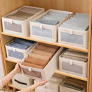 Axyaa Foldable Clothes Storage Box for Bedroom Wardrobe Organization