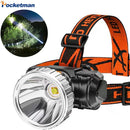 Axya High Lumen LED Rechargeable Headlamp - Super Bright Waterproof Headlight