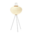Axyaa Noguchi Designer Vertical Paper Carved Floor Lamp for Living Room & Study Room