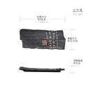 Axyaa Large Ceramic Sushi Plate - Dim Sum Serving Platter