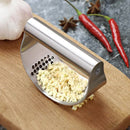 Axyaa Stainless Steel Garlic Press & Ginger Crusher - Kitchen Tool