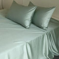 Axyaa Mulberry Silk Bed Sheet Set - Ultra Soft High End Bedding for Queen King