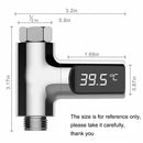 Axyaa LED Water Thermometer for Bathing and Shower Temperature Monitoring