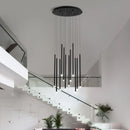 Axyaa Modern Stairway & Living Room Chandeliers - Indoor Lighting Fixtures