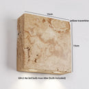Axyaa Yellow Travertine LED Wall Lamp - Nordic Modern Stair Home Lighting