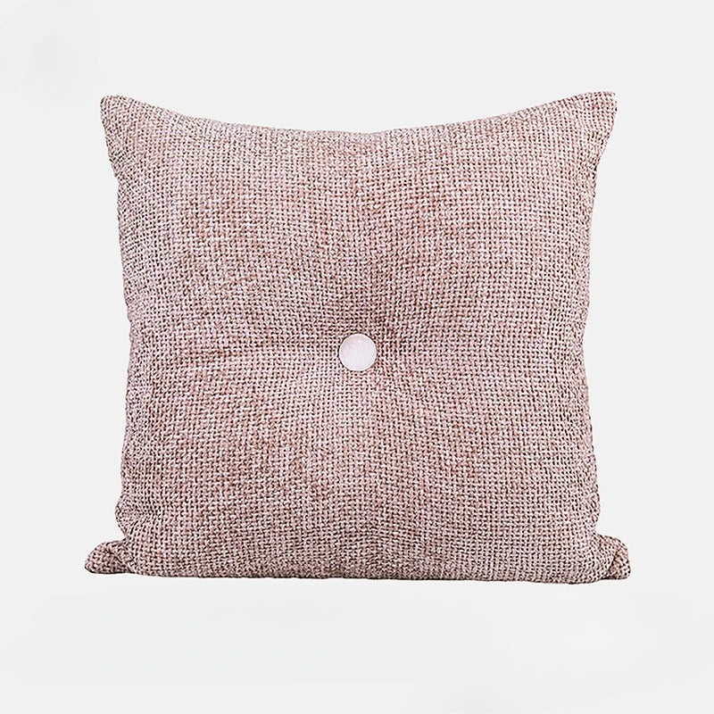 Axyaa Tufted Solid Sofa Cushion Bed Rest Accent Pillow for Living Room Bedroom