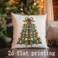 Axyaa Christmas Pillow Covers: Cute Winter Theme for Sofa, Bedroom, Car