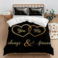 Axyaa Cartoon Animal Print Quilt Cover Set - Quilt Cover and Pillowcase