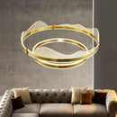 Axyaa Modern LED Chandelier for Atmospheric Living Room Lighting