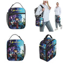 Axyaa Coraline Doll Horror Cartoon Lunch Bag