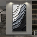 Sandstone Abstract LED Hanging Painting by Axyaa for Modern Decor in Living Rooms & Corridors