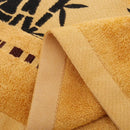 Axyaa Bamboo Fiber Towels Set: Luxury Bath Towels for Adults, Thick & Absorbent