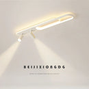 Axyaa Acrylic Strip LED Chandeliers with Spotlights for Living Room Bedroom Kitchen Lighting