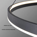 Axyaa Modern Round LED Chandelier for Home Ceiling Lighting