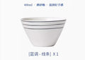 Axyaa Ceramic Tableware Set: Salad, Noodle, Dessert, Breakfast, Rice Bowls for Household