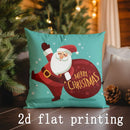 Axyaa Christmas Cartoon Pillow Covers: Sofa, Bedroom, Car, Rectangular Cushion Cover