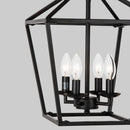 Axyaa Minimalist Farmhouse Chandelier for Kitchen Hallway Bedroom Light