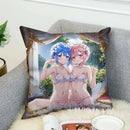 Axyaa 45x45 Cushions Covers for Bed Pillows, Sofa Anime Body Home Decor
