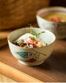 Axyaa Ceramic Rice Seasoning Soup Bowl Small Household Tableware