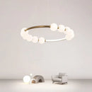 Axyaa Modern Minimalist Chandelier for Restaurant Living Room Bedroom