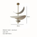 Axyaa Petal Chandelier: Modern Luxury Pendant Light for Restaurant and Bedroom