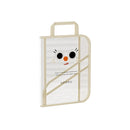 Axyaa Foldable Book Storage Bag: Large Capacity, Transparent, Waterproof Organizer