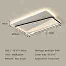 Axyaa Modern Semicircle LED Ceiling Lamp for Home Decor and Lighting