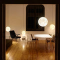 Axyaa Nordic Moon Chandelier for Children's Room | 3D Printed Planet Small Lamp