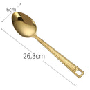 Axyaa Stainless Steel Non-Stick Salad Utensil Set