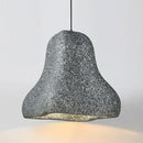Axyaa Wabi Sabi Yellow Polystyrene Pendant Lamp for Home and Restaurant, Adjustable 1.5M