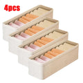 Axyaa Drawer Wardrobe Organizers for Clothes - Set of 4
