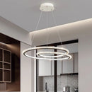 Axyaa Modern LED Ring Chandelier for Indoor Lighting Decor
