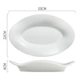 Axyaa Irregular Fish Plate for Molecular Cuisine Restaurant Tableware