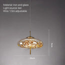 Axyaa Modern Gypsophila Glass Chandelier for Hotel Lobby and Living Room