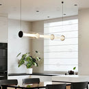 Axyaa Modern Glass LED Suspension Lamp for Restaurants, Bars, Hotels, and Dining Tables