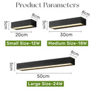 Axyaa Outdoor LED Wall Sconce Light - Waterproof Street Porch Lamp