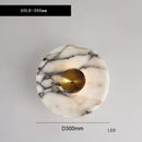 Axyaa Marble Chrome Wall Lamp - Luxury LED Lighting Fixture